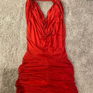 Red dress